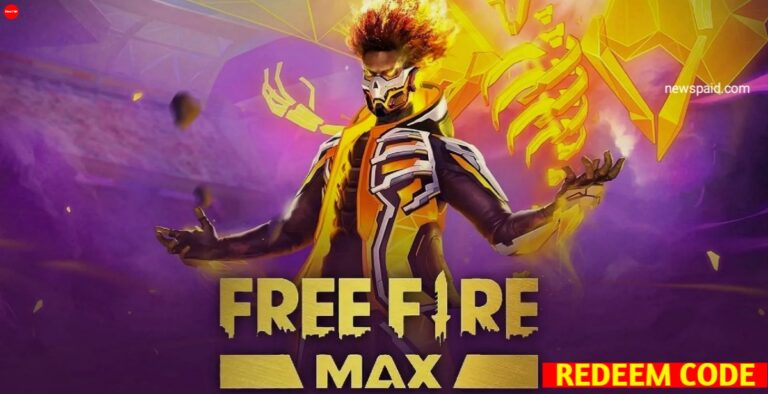 Garena Free Fire Max Redeem Code: