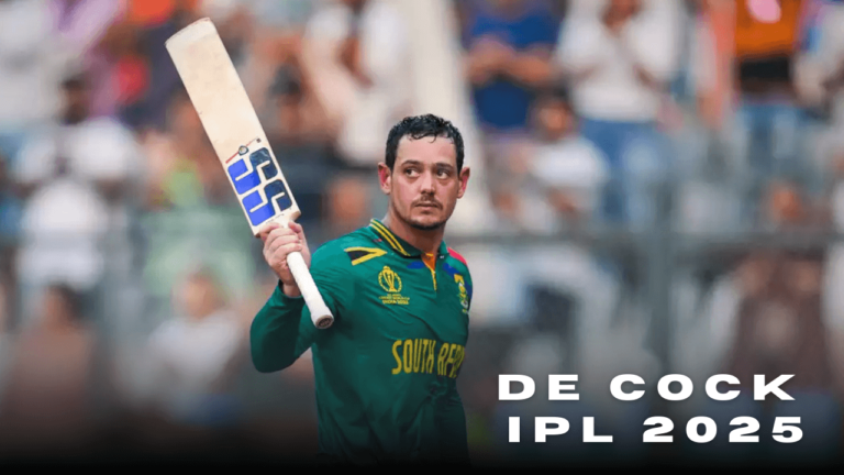 IPL Auction 2025: Kolkata knight riders buying Quinton de Kock in INR 3.60 crore