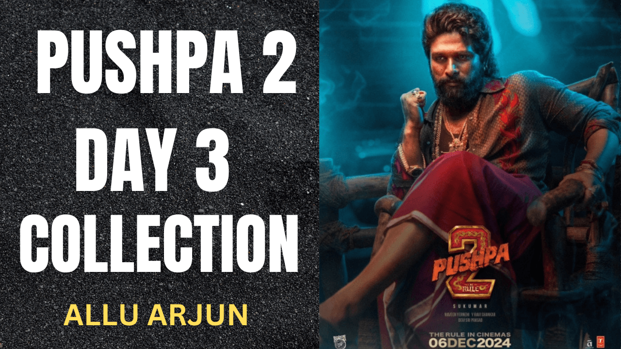 Pushpa 2 Day 3 Collection: Allu Arjun movie break record and collect Rs500 crore